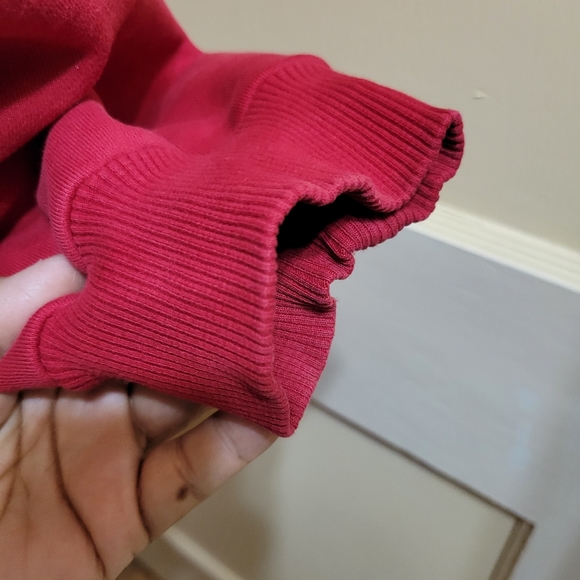 CityLab Men's Size 3XL Full Zip Red Thick/Heavy Hoodie - Picture 4 of 5